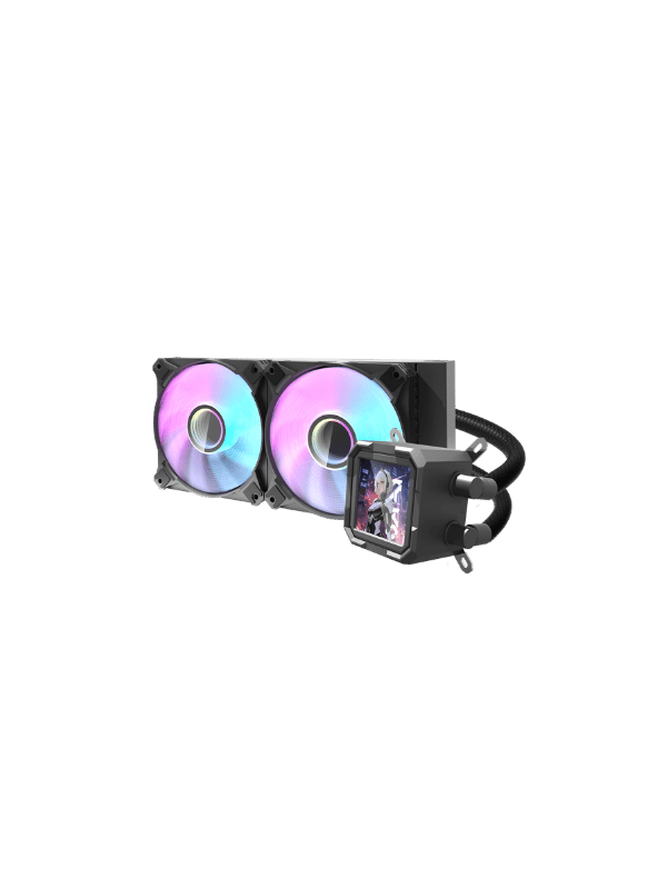 DarkFlash DV240S Liquid CPU Cooler, BLACK