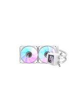 DarkFlash DV240S Liquid CPU Cooler, WHITE