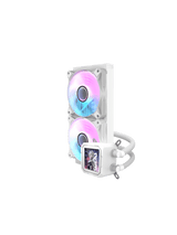 DarkFlash DV240S Liquid CPU Cooler, WHITE