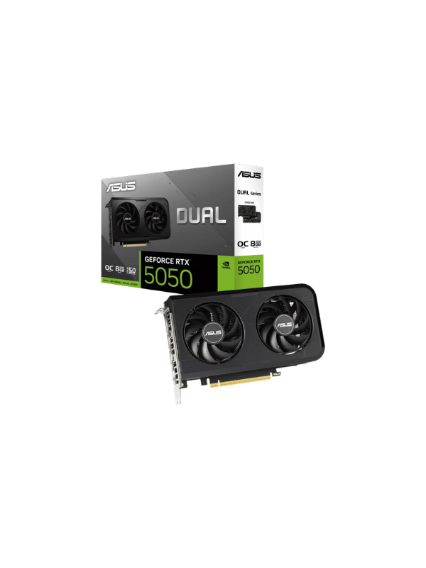 ASUS Dual GeForce RTX™ 5050 8GB GDDR6 OC Edition