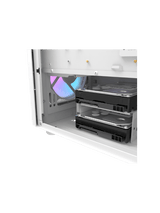 DarkFlash DK352 ATX PC Case, With 4 ARGB Fans, WHITE