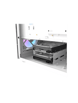 DarkFlash DK352 Plus ATX PC Case, With 4 ARGB Fans, WHITE