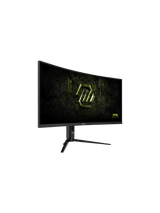 MSI MAG 342CQRF E20 34″ Curved Gaming Monitor, 200Hz WQHD (3440 X1440), 0.5ms GTG, Curve 1500R, Rapid VA, AMD FreeSync Premium, HDR Ready, AI Vision, Console Mode, Ergonomic Adjust