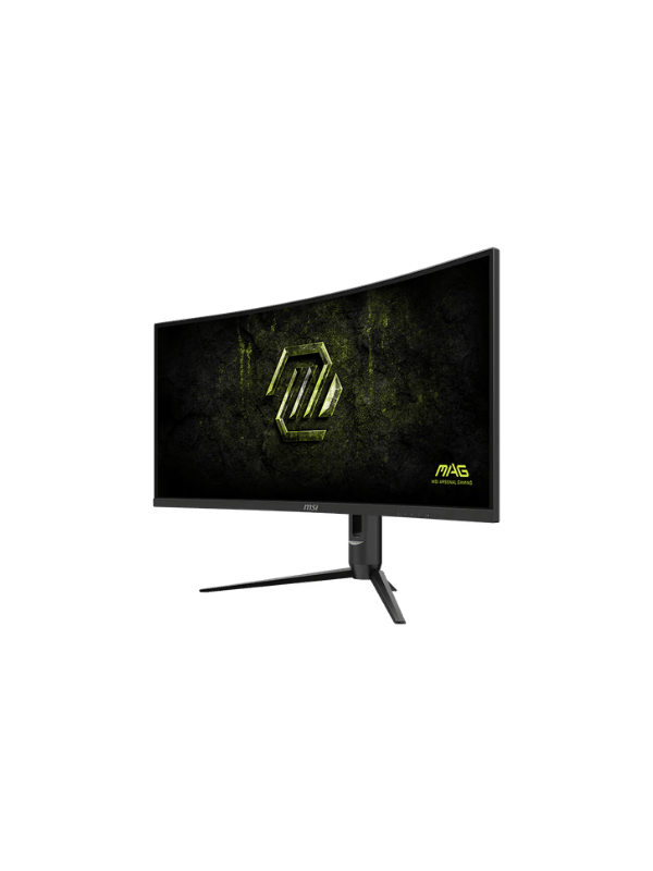 MSI MAG 342CQRF E20 34″ Curved Gaming Monitor, 200Hz WQHD (3440 X1440), 0.5ms GTG, Curve 1500R, Rapid VA, AMD FreeSync Premium, HDR Ready, AI Vision, Console Mode, Ergonomic Adjust