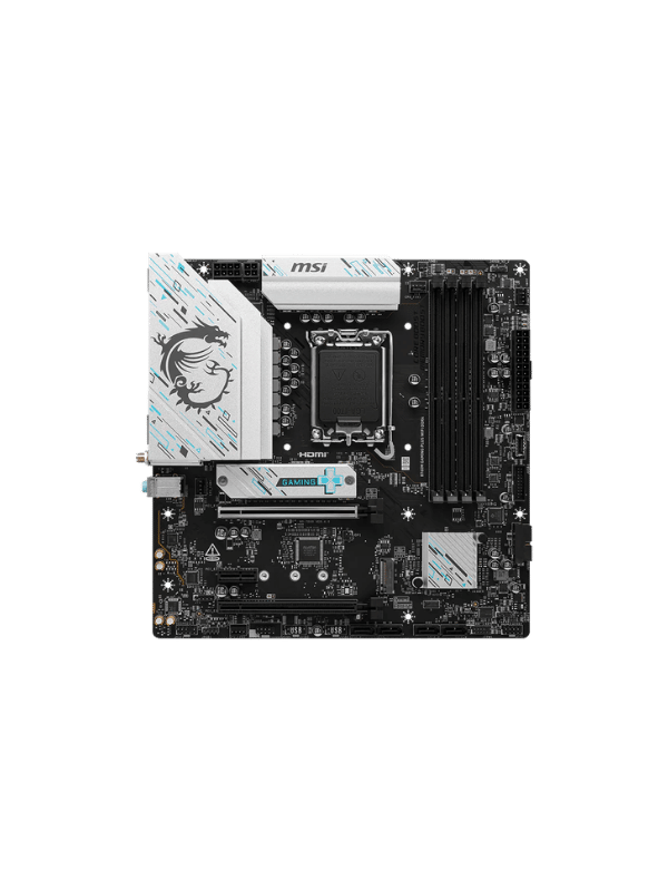 MSI B760M GAMING PLUS WIFI DDR4 Gaming Motherboard