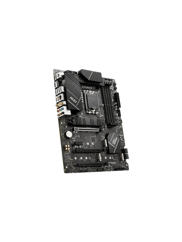 MSI PRO Z790-P WiFi ProSeries Motherboard (Supports 12th/13th/14th Gen Intel Processors, LGA 1700, DDR5, PCIe 5.0, M.2, 2.5Gbps LAN, USB 3.2 Gen2, HDMI/DP, Wi-Fi 6E, Bluetooth 5.3,