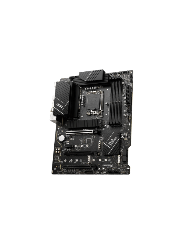 MSI PRO Z790-P WiFi ProSeries Motherboard (Supports 12th/13th/14th Gen Intel Processors, LGA 1700, DDR5, PCIe 5.0, M.2, 2.5Gbps LAN, USB 3.2 Gen2, HDMI/DP, Wi-Fi 6E, Bluetooth 5.3,