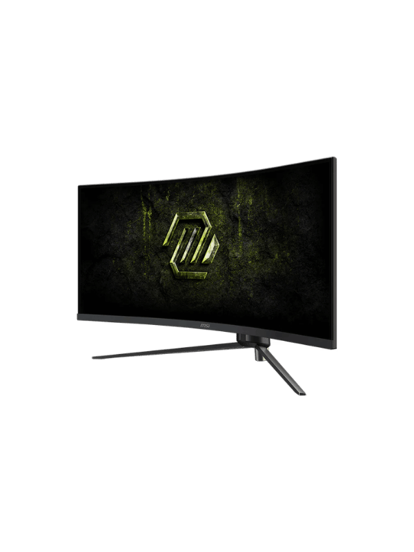 MSI MAG 345CQRF E20 34″ Curved Gaming Monitor, 200Hz WQHD (3440 X1440), 0.5ms GTG, Curve 1000R, Rapid VA, AMD FreeSync™ Premium Technology, HDR Ready, AI Vision, Console Mode, Ergo