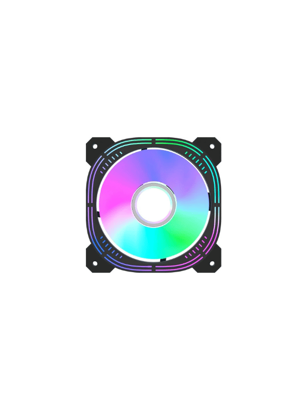 BAJEAL FAN 3-Pin PWM+5V ARGB BLACK