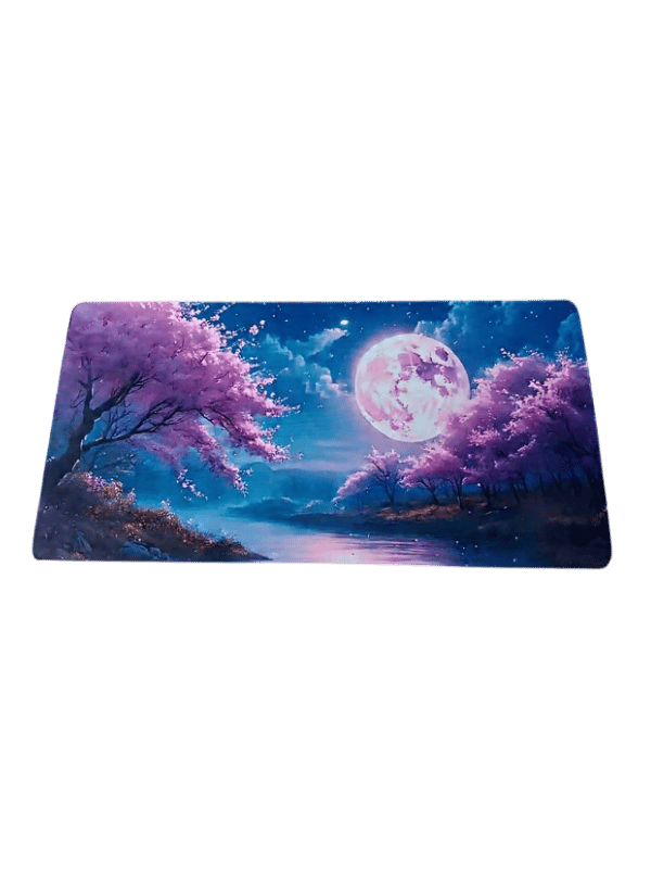 BAJEAL 400x800x3mm Lunar Blossom Watercolor Japanese MOUSEPAD