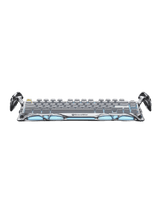GravaStar Mercury K1 Pro 75% Wireless Mechanical Gaming Keyboard, 2.4GHz, Pre-Lubed Linear Switches, Tri-Mode Connectivity, RGB Backlit, Concrete Gray