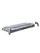 GravaStar Mercury K1 Pro 75% Wireless Mechanical Gaming Keyboard, 2.4GHz, Pre-Lubed Linear Switches, Tri-Mode Connectivity, RGB Backlit, Concrete Gray