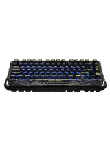 GravaStar Mercury K1 Lite 75% Mechanical Keyboard, 2.4GHz, Transparent Black