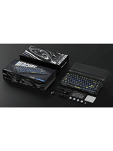 GravaStar Mercury K1 Lite 75% Mechanical Keyboard, 2.4GHz, Transparent Black