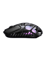 GravaStar Mercury X Wireless Gaming Mouse, Magnesium Alloy, PAW 3950 Sensor 32,000 DPI, 1000Hz Polling Rate, Tri-Mode Connectivity, 5 Programmable Buttons, RGB Lighting , Galaxy Bl