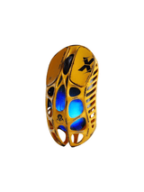 GravaStar Mercury X Wireless Gaming Mouse, Magnesium Alloy, PAW 3950 Sensor 32,000 DPI, 1000Hz Polling Rate, Tri-Mode Connectivity, 5 Programmable Buttons, RGB Lighting, Special Ed