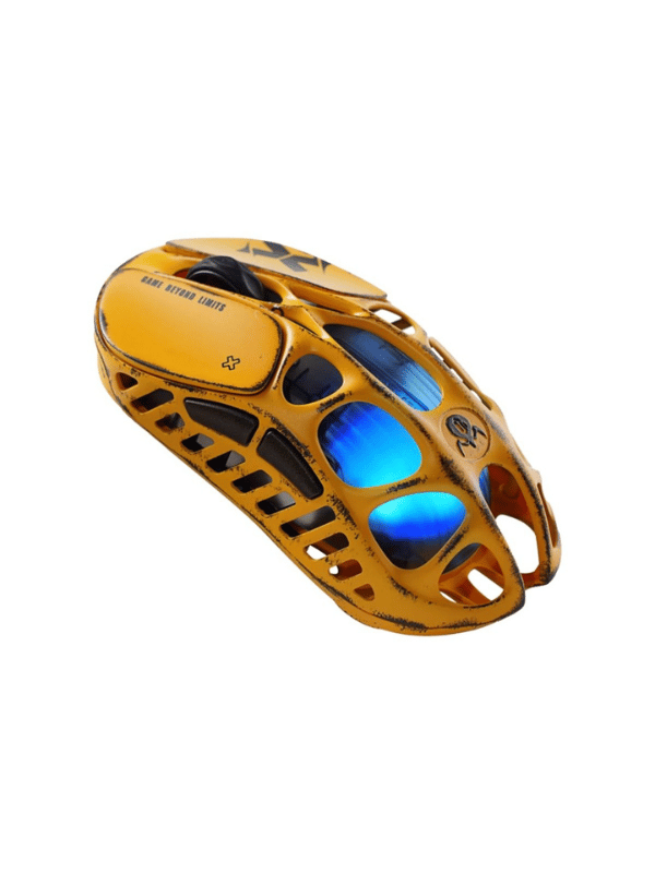 GravaStar Mercury X Wireless Gaming Mouse, Magnesium Alloy, PAW 3950 Sensor 32,000 DPI, 1000Hz Polling Rate, Tri-Mode Connectivity, 5 Programmable Buttons, RGB Lighting, Special Ed