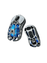 GravaStar Mercury M1 Pro Wireless Gaming Mouse, Battle Worn Edition-Silver Mist
