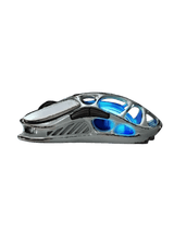 GravaStar Mercury M1 Pro Wireless Gaming Mouse, Battle Worn Edition-Silver Mist