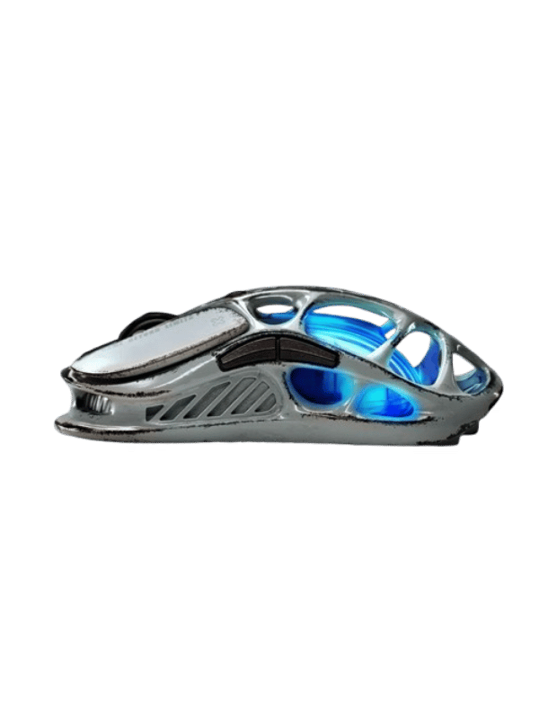 GravaStar Mercury M1 Pro Wireless Gaming Mouse, Battle Worn Edition-Silver Mist