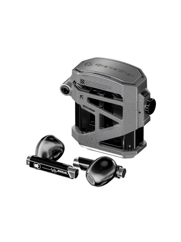Gravastar Sirius Pro P5 TWS Earbuds, Defense Armor Space Grey