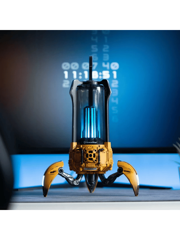 GRAVASTAR Supernova Bluetooth Speaker, War-damaged Yellow
