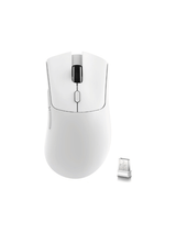 ATTACK SHARK R1 Wireless Gaming Mouse, 59g SUPERLIGHT Mouse, PixArt PAW3311 Gaming Sensor, Bluetooth/2.4G Wireless/Wired, WHITE