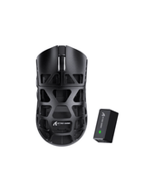 ATTACK SHARK R3 Magnesium Alloy Gaming Mouse, 46g SUPERLIGHT Mouse, 8000Hz Wireless Polling Rate, 6 Adjustable DPI up to 26000, PixArt PAW3395 Gaming Sensor, BT/2.4G Wireless/Wired