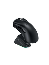 ATTACK SHARK V3 PRO Ultra-Light Tri-Mode Gaming Mouse with Charging Dock, PixArt PAW3311 Sensor, 1000hz Polling Rate, 25000 DPI, Dual-Layer Mouse Feet, 2.4G Wireless/Bluetooth/Wire