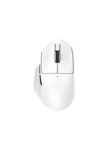 ATTACK SHARK V6 Ultra-Light Tri-Mode Gaming Mouse with Magnetic Charging Dock, PixArt PAW3311 Gaming Sensor, BT/2.4G Wireless/Wired, WHITE
