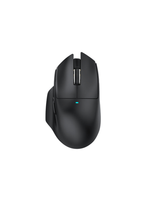 ATTACK SHARK V6 Ultra-Light Tri-Mode Gaming Mouse with Magnetic Charging Dock, PixArt PAW3311 Gaming Sensor, BT/2.4G Wireless/Wired, BLACK