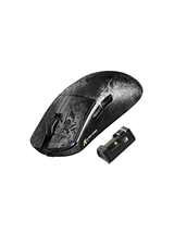 ATTACK SHARK R11 ULTRA Carbon Fiber Wireless Gaming Mouse, 49g SUPERLIGHT, Nordic 52840 MCU, PixArt PAW3950MAX Sensor, 20000 FPS Static Scan Rate, Nano-Metal Ice Coating, Omron Opt
