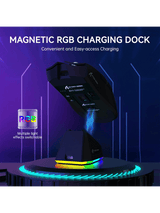 ATTACK SHARK X11 Wireless Gaming Mouse with Magnetic Charging Dock, PixArt PAW3311 Gaming Sensor, BT/2.4G Wireless/Wired, BLACK