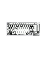 ATTACK SHARK X820 ULTRA Tri-mode Gasket Mechanical Keyboard, 75% Gasket-mounted Bluetooth 5.1/2.4G Wireless & Type-C Wired Mechanical Keyboard, Dark Warrior