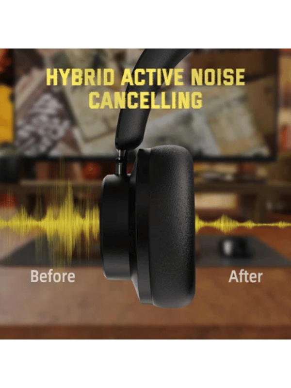 ATTACK SHARK G500 Ultra-Light Dual-Mode Gaming Headset, Ultra-Light Dual-Mode Wireless for PC/PS4/Xbox, BLACK