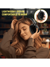ATTACK SHARK G500 Ultra-Light Dual-Mode Gaming Headset, Ultra-Light Dual-Mode Wireless for PC/PS4/Xbox, BLACK
