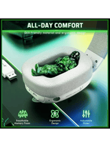 ATTACK SHARK L80 PRO Wireless Gaming Headset, Lightweight Headphones with 20ms Low Latency, Dual Mics, 40mm Drivers, 300mAh Battery – 3 Modes (2.4G/Bluetooth/Wired) for PC/PS/XBOX,