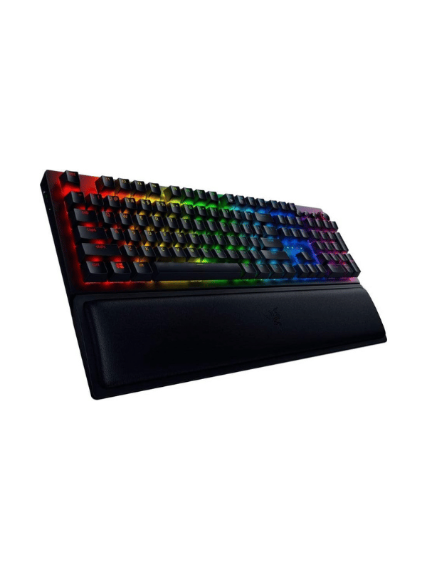 Razer BlackWidow V3 Pro Mechanical Wireless Gaming Keyboard, Green Mechanical Switches, BLACK