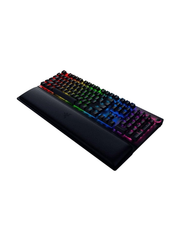 Razer BlackWidow V3 Pro Mechanical Wireless Gaming Keyboard, Green Mechanical Switches, BLACK