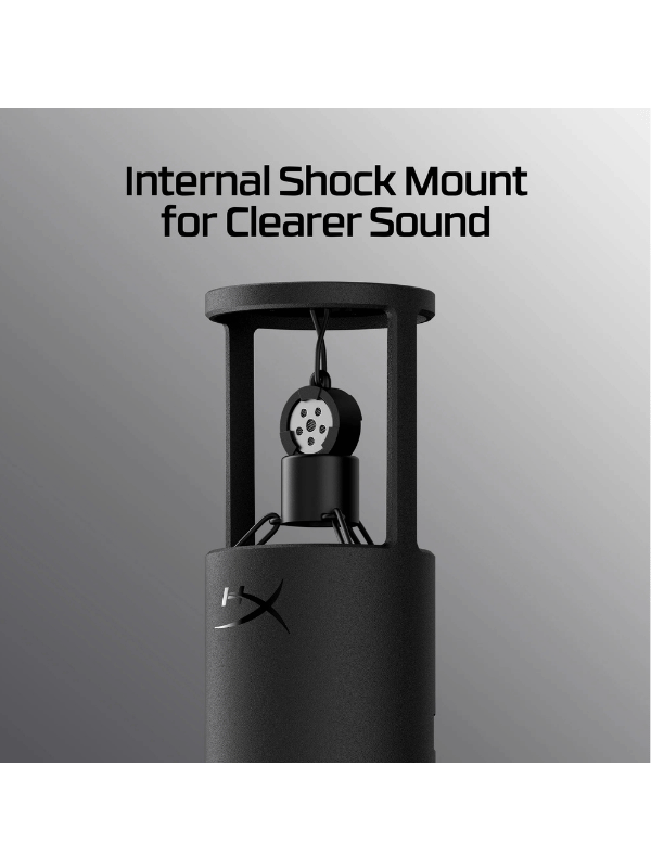 HyperX SoloCast 2 USB Microphone, BLACK