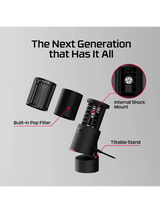 HyperX SoloCast 2 USB Microphone, BLACK