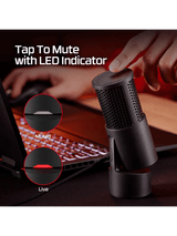HyperX SoloCast 2 USB Microphone, BLACK
