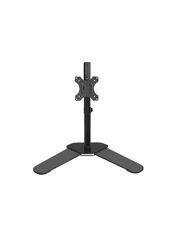 MICRON MCR-M071 Single Monitor Desk, for 13″-27″ Screens, VESA 100x100mm, 8KG Max Loading, 360° Rotation