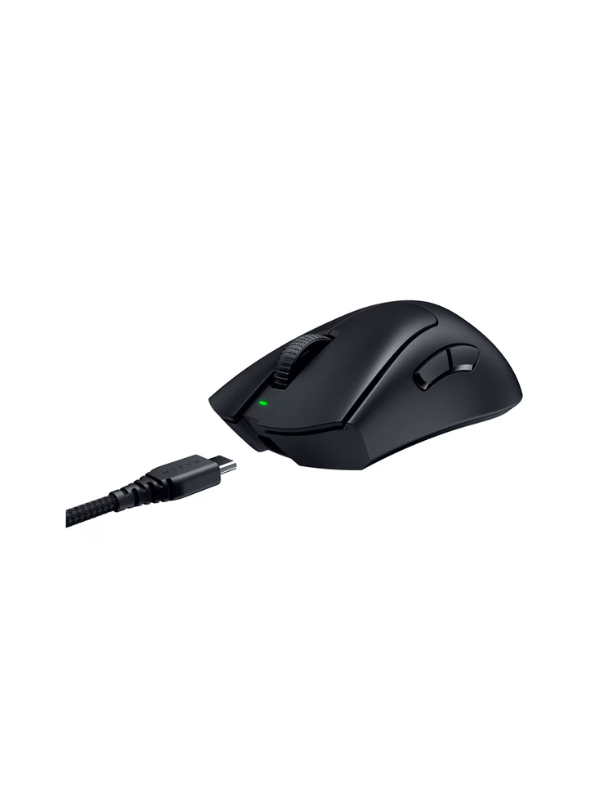 Razer DeathAdder V3 Pro Wireless Gaming Mouse, 64g, 90Hr Battery, BLACK