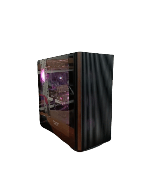 GAMING DESKTOP CPU Intel® Core™ i5-12600KF, RAM 16GB(8GBx2) DDR5, Motherboard MSI PRO B660M-A WIFI, 512GB NVME, GPU ASUS 3070 8GB 3x Fans USED, PSU 800W, CASE DS900WS