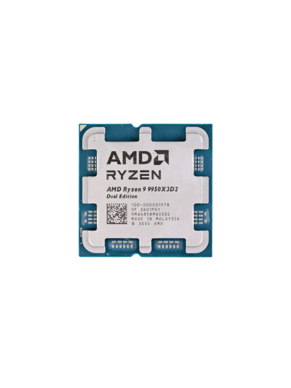 AMD Ryzen™ 9 9950X3D2 Dual Edition Desktop Processor, TRAY