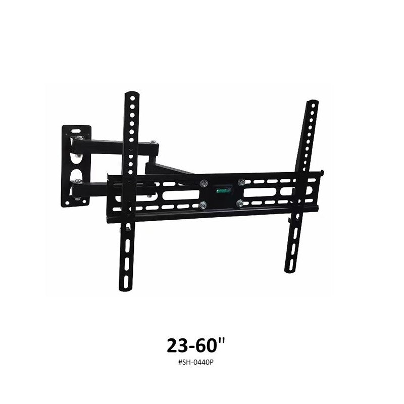 Advanced Full Motion TV Bracket - Multi-Directional Movable Stand, Fits 23 to 60 Inch, High-Quality SH-0440P