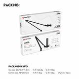Fantech AC902s Studio Microphone Arm – 80cm Adjustable Stand with Desk Clamp