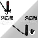 Fantech AC902s Studio Microphone Arm – 80cm Adjustable Stand with Desk Clamp