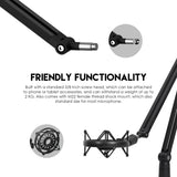 Fantech AC902s Studio Microphone Arm – 80cm Adjustable Stand with Desk Clamp